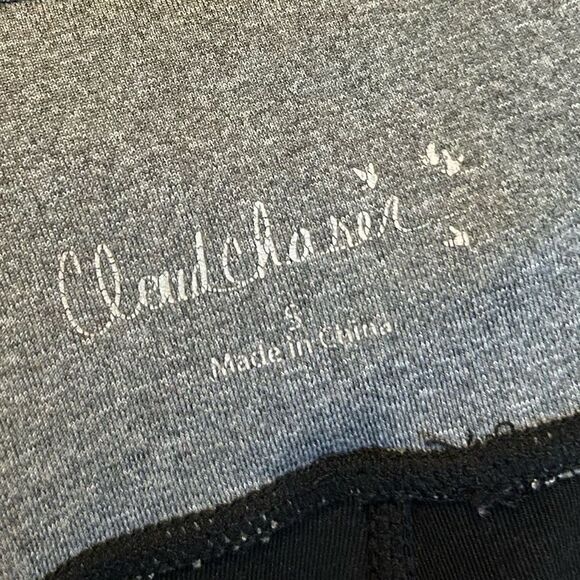 5 for $25🔥Cloud Chaser Black & Grey Leggings Small - Picture 4 of 5